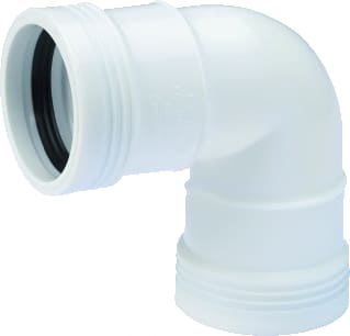 Wavin - Wafix Fitting met 2 aansluitingen Wafx Pp Bocht 88,5Gr 32 M/M Wi