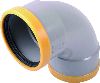 Wavin - Wafix SN8 Fitting met 2 aansluitingen Wafx Fl/Bo 88Gr 125M/M