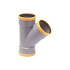 Wavin - Wafix SN8 Fitting met 3 aansluitingen Wafx T-St45Gr 125M/M/M