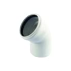 Wavin - AS Fitting met 2 aansluitingen schuifft2 as bocht 45 58