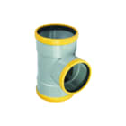 Wavin - Wafix SN8 Fitting met 3 aansluitingen Wafx T-St88Gr 125M/M/M