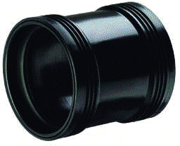 Wavin - Wafix Fitting met 2 aansluitingen Wafx Pp Steekmof 90 Zwart
