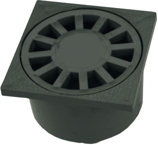 Wavin - Vloerput met 1 aansluiting Pvc Vloerput 200X200