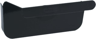 Wavin - Kopschot dakgoot Pvc Bakgoot 187 Kap R Gr