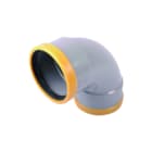 Wavin - Wafix SN8 Fitting met 2 aansluitingen Wafx Fl/Bo 88Gr 160M/M