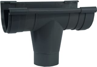 Wavin - Uitloopklemstuk dakgoot Abs Mastgt 5 Gr