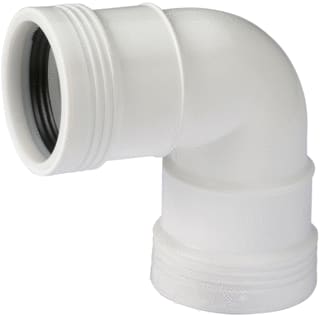 Wavin - Wafix Fitting met 2 aansluitingen Wafx Pp Bocht 88,5Gr 40 M/S Wi