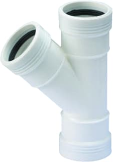 Wavin - Wafix Fitting met 3 aansluitingen Wafx Pp T-St 45Gr 32 3M Wit