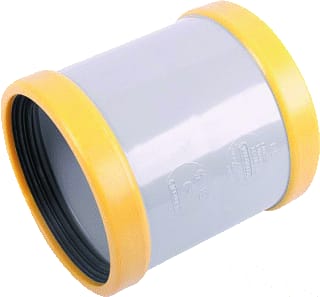 Wavin - Wafix SN8 Fitting met 2 aansluitingen Wafx Steekmof 125