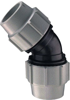 Wavin - FIP Magnum Fitting met 2 aansluitingen Fitting 6501204004