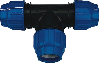 Wavin - FIP Magnum Fitting met 3 aansluitingen Knelrfit3 Mg Tst 32