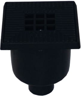 Wavin - Vloerput met 1 aansluiting Pe Vloerput+Gy R+R 200X200