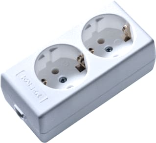 Martin Kaiser - 1020 Contactdooscombinatie Tafcontds 2V Ra Wit