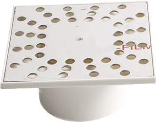 Wavin - Putrooster Binnenwerkset 15X15 Abs