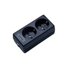 Martin Kaiser - 1020 Contactdooscombinatie Tafcontds 2V Ra Zwart