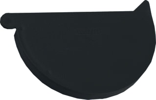 Wavin - Kopschot dakgoot Pvc Mastgoot 5 Eindkap Li
