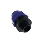 Wavin - FIP Magnum Fitting met 2 aansluitingen Schroefko 40X1" Bud Pn16