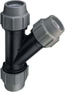 Wavin - Fitting met 3 aansluitingen 6502206004