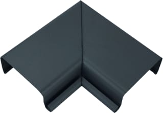 Wavin - Hoekstuk dakgoot Pvc Bakgoot 187 Binhoek Gr