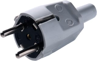 Martin Kaiser - 520 Geaarde stekker Contst Pvc Ra Tule Wit