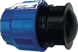 Wavin - FIP Magnum Fitting met 1 aansluiting Mg Eindkap 63 Pn17
