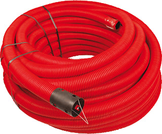 Wavin - Mantelflex Kabelbuis voor ondergronds Pe Mantelbuis Rd 75 Ro50