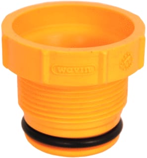 Wavin - Fitting met 1 aansluiting Pvc-A Draadplug Ge 1 1/2"