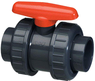 Wavin - FIP Magnum Kogelafsluiter Afsltr Pvc 90X90