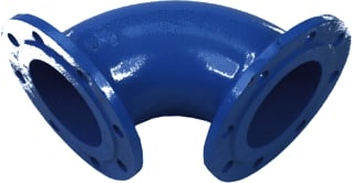 Wavin - Fitting met 2 aansluitingen 6899920009