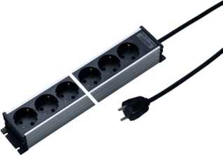 Martin Kaiser - 1102 Contactdooscombinatie Tafcontds 45" 4V Ra Zwart