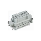 Harting - HAN A Contactblok v rechthoekige connect. Buscontdr 10P+A