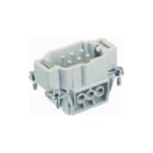 Harting - HAN E Contactblok v rechthoekige connect. Sticontdr 6P+A