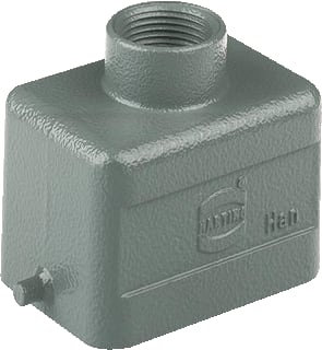 Harting - HAN E Rechthoekige (industrie) connector Stekhs Re 6P+A
