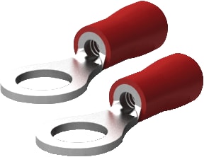 AMP - UNINSULATED TERMINALS AND SPLICES SOLISTRAND Perskabelschoen voor koperkabel ringt rd m4 34148    ds100