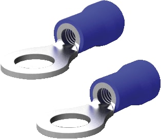 AMP - INSULATED TERMINALS AND SPLICES PLASTI-GRIP TERMINALS Perskabelschoen voor koperkabel ringt bl m5 130102   ds100