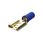 AMP - INSULATED TERMINALS AND SPLICES FASTON TERMINALS - PRE-INSULATED Aderdoorverbinder rond/vlak fasti bl  735160     ds100