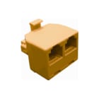 Radiall - RDC Modulaire koppeling T-Adapter Rj11 M/F/F 1-6