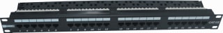 Radiall - RDC Patchpaneel twisted pair Patchp Utp 5E 24V 1He Zw