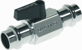 Broen - Ballofix B3815 Kogelafsluiter kogkr 15pre+hend zw