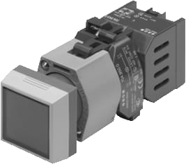 EAO - Serie 04 Signaallamp Signarm Vierk Groen Xd