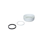 Schwab - Toebeh./onderdelen spoelreservoir Rozet Wit +Ring+Dichting