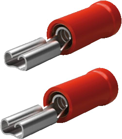 AMP - INSULATED TERMINALS AND SPLICES PIDG TERMINALS AND SPLICES Aderdoorverbinder rond/vlak fast rd  165565-1     ds50