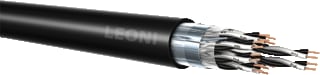 Leoni - Icon Data- en communicatiekabel volt y-fl zwart 8x2x0,75 mt