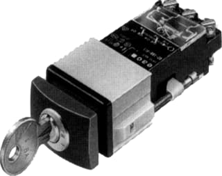 EAO - Serie 02 Keuzeschakelaar Sleutschak M Drknp 2Wis Xd