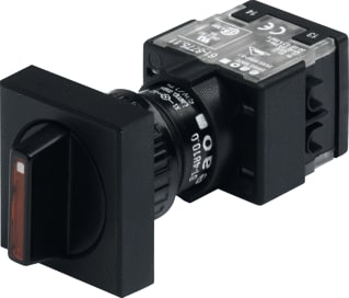 EAO - Serie 61 - exclusief hevel Keuzeschakelaar frontelement Voorzetelem Rond 18 Houd-O