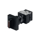 EAO - Serie 61 - exclusief hevel Keuzeschakelaar frontelement Voorzetelem Rond 18 Houd-O