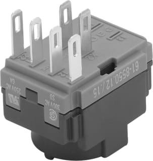 EAO - Serie 61 - 3 standen Hulpcontactblok Schakelelement 1M+1V