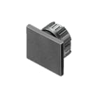 EAO - Serie 51 - verzonken Blindplaat drukknop/signaallamp Blndpl Rechthk Zw 18X24Mm