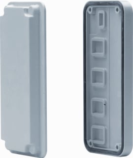 Eaton - Halyester UR403 Invoerplaat sparing kast/lessenaar Invplt Ur403/8