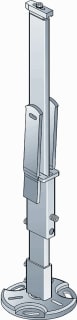 Wemefa - Radiatorstandconsole flam baal univ.stcons.verlngd